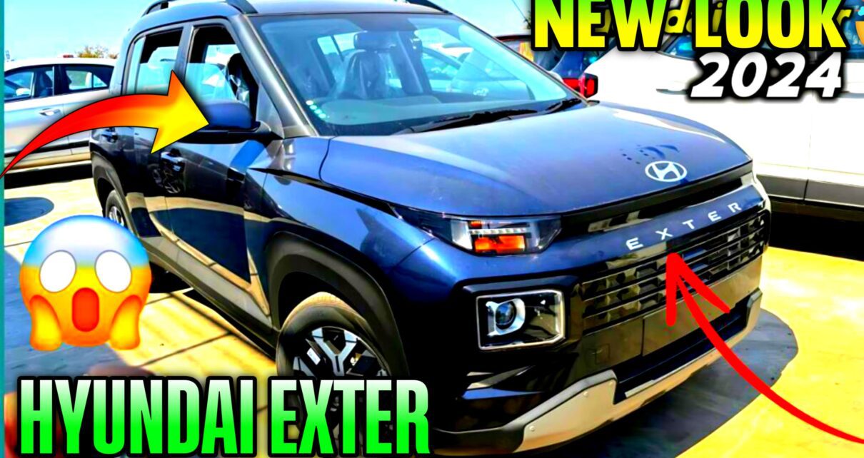 Hyundai Exter 2024 compact SUV design front view